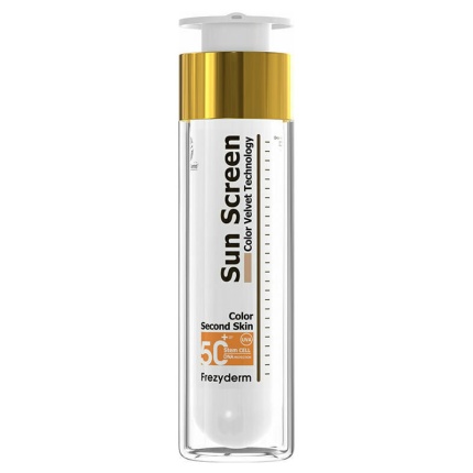 FREZYDERM sun screen velvet color face SPF 50+ 50ml