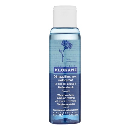 KLORANE Waterproof Eye Make Up Remover, Αδιάβροχο Ντεμακιγιάζ Ματιών