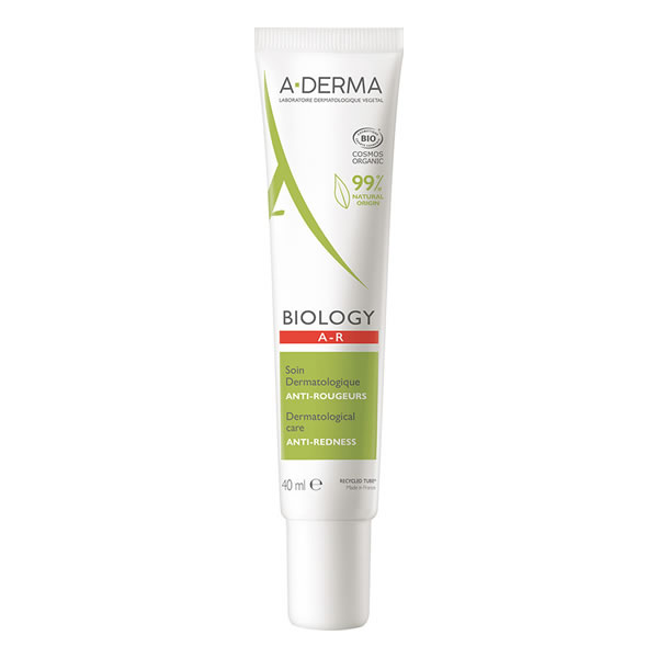 3282770146691 A-DERMA Biology Anti-Redness για Δέρμα με Τάση Ροδόχρου Ακμής 40ml - Image 1