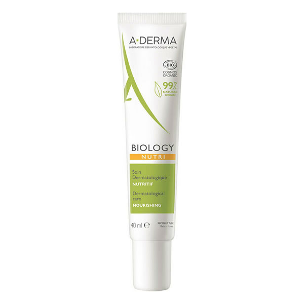 3282770146714 A-DERMA Biology Nutrition Care for Dry Skin Φροντίδα Εντατικής Θρέψης για Πολύ Ξηρό Δέρμα 40ml - Image 1