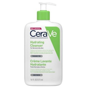 CERAVE, Hydrating Cleanser, Κρέμα Καθαρισμού Πρόσωπου, ενυδατική Κρέμα Καθαρισμού, 3337875597333