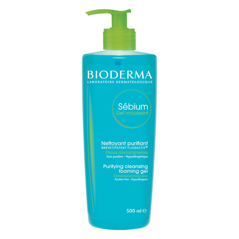 3401399277092-new BIODERMA Sebium Gel Moussant, Απαλό Αφρίζον Τζελ Καθαρισμού, Μικτές & Λιπαρές Επιδερμίδες