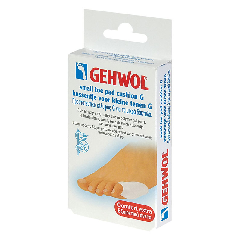 4013474116579-new GEHWOL Small Toe Pad Cushion G, Προστατευτικό Κέλυφος G για τα Μικρά Δάκτυλα