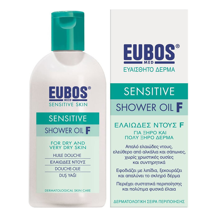 4021354036558-new EUBOS Sensitive Shower Oil F, Ελαιώδες Ντους
