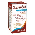 HEALTH AID Coliprobio Συμπλήρωμα Διατροφής Πρoβιοτικά 30 Κάψουλες