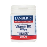 LAMBERTS Vitamin B12 1000μg Μεθυλοκοβαλαμίνη 60 ταμπλέτες