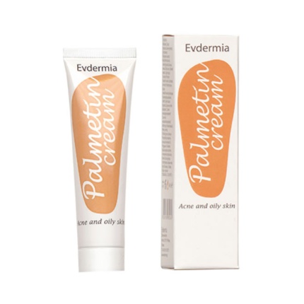 EVDERMIA Palmetin Cream Για την Αντιμετώπιση της Λιπαρότητας & των Συμπτωμάτων Ακμής 40ml