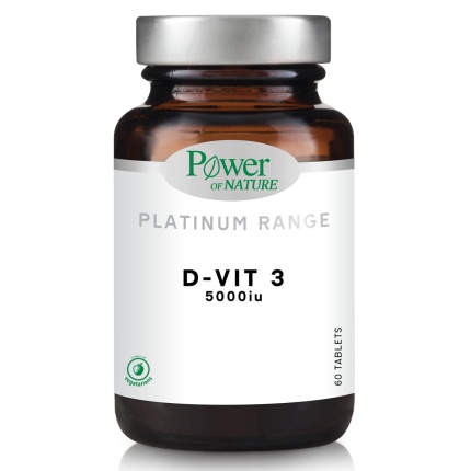 POWER HEALTH, Platinum D-Vit3 D3 5000iu 60tabs, 5200321010084