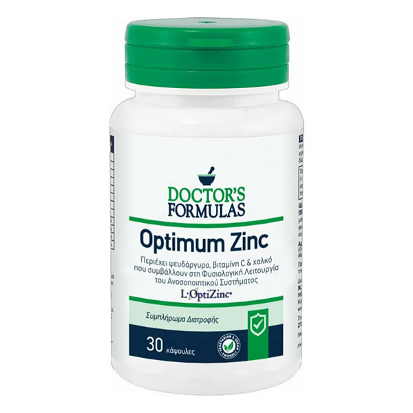 5200403400628 DOCTOR'S FORMULAS Optimum Zinc 30 Κάψουλες - Image 1