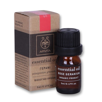 APIVITA ESSENTIAL OIL GERANIUM, αιθέριο έλαιο γεράνι