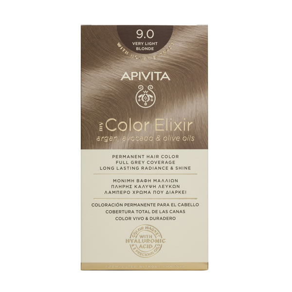 5201279077037 APIVITA My Color Elixir N9,0 Ξανθό Πολύ Ανοιχτό 50 & 75ml - Image 1