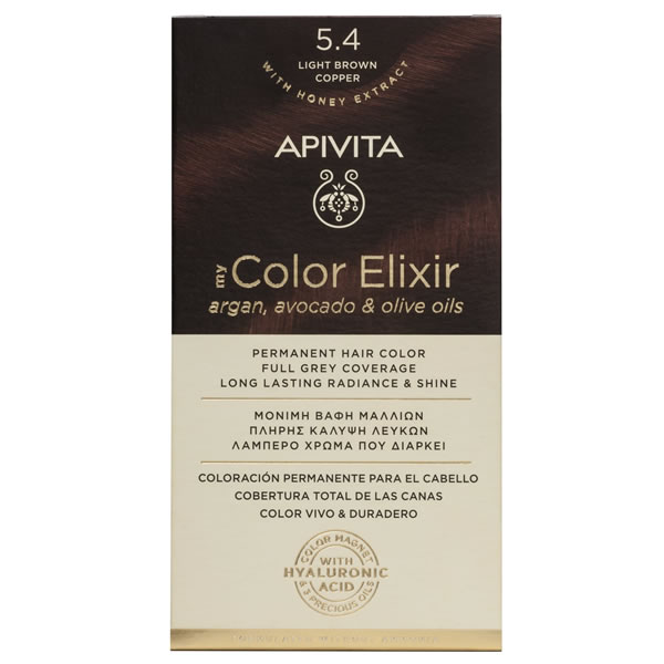 5201279077204 APIVITA My Color Elixir N5,4 Καστανό Ανοιχτό
