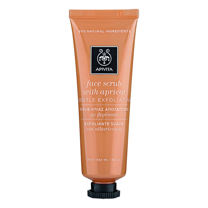 5201279083779 APIVITA Face Scrub Apricot Gel Ήπιας Απολέπισης 50ml - Image 1