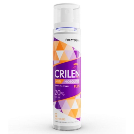 FREZYDERM, Crilen Anti-Mosquito Plus Spray, Προστασία από Κουνούπια, αντικουνουπικό