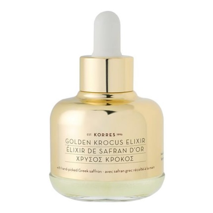 KORRES Golden Krocus Safran D'OR Elixir Anti-Age, Χρυσός Κρόκος Κοζάνης, Ελιξίριο Νεότητας, Ομορφιάς, Αντιγήρανσης 30ml