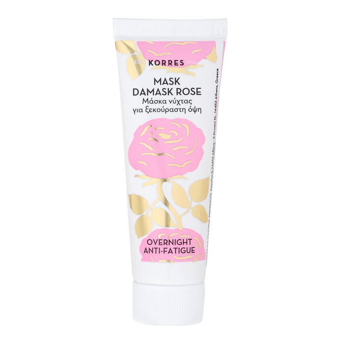 5203069066054-new KORRES Mask Damask Rose Μάσκα Νύχτας για Ξεκούραστη Όψη 18ml