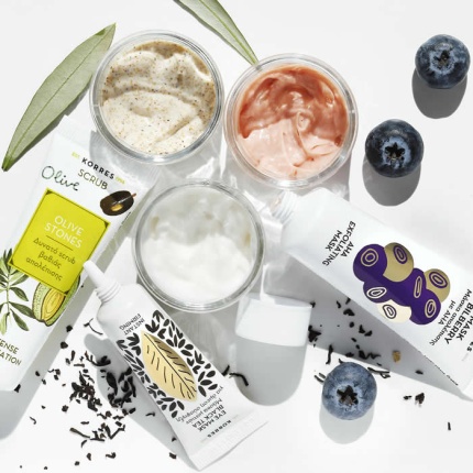 KORRES Olive Stones Ιntense Exfoliation Δυνατό Scrub Βαθιάς Απολέπισης 18ml