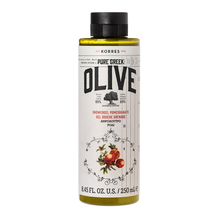 5203069089268-new KORRES Pure Greek Olive Ρόδι Αφρόλουτρο 250ml