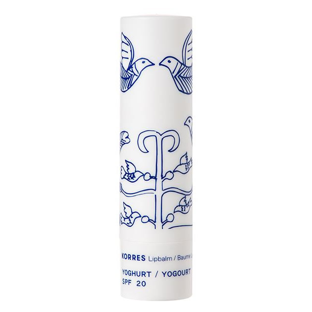 5203069090967-new KORRES Lip Balm Yoghurt SPF20, Ενυδατική Φροντίδα για τα Χείλη Γιαούρτι με Αντιηλιακή Προστασία