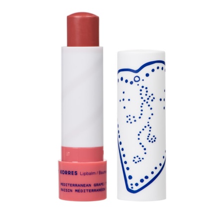 KORRES Ενυδατικό Lip Balm Χειλιών Σταφύλι Με Χρώμα