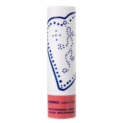 KORRES Ενυδατικό Lip Balm Χειλιών Σταφύλι Με Χρώμα