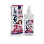 BABYDERM Girls Intimate Wash Καθαριστικό Ευαίσθητης Περιοχής για Κορίτσια 300ml