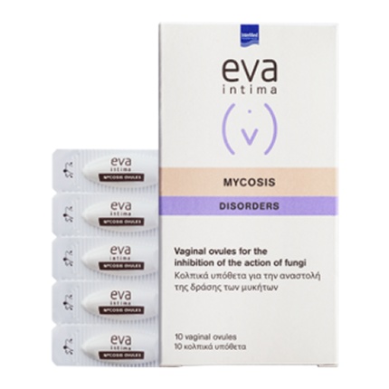 EVA Intima Mycosis Ovules Κολπικά Υπόθετα Κατά των Μυκητιασικών Λοιμώξεων