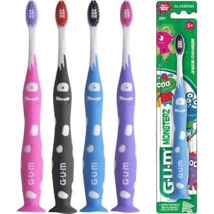 GUM Junior Monster Toothbrush Soft (902) Παιδική Οδοντόβουρτσα 7-9 Ετών 1Τμχ