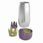 CHICCO, Θερμός για Μπιμπερό Inox