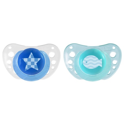 CHICCO Physio Air, Πιπίλα Σιλικόνης, ηλικία 6 - 16 μηνών