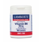 LAMBERTS B-6 50mg 100 tabs (Pyridoxine)