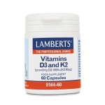 LAMBERTS Vitamin D3 & K2 60tabs