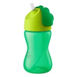PHILIPS AVENT Bendy Κύπελλο με Καλαμάκι 12m+ Πράσινο Χρώμα