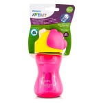 PHILIPS AVENT Bendy Κύπελλο με Καλαμάκι 12m+ Ροζ Χρώμα