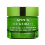APIVITA Bee Radiant Peony Rich Texture, Κρέμα για Σημάδια Γήρανσης & Ξεκούραστη Όψη Πλούσιας Υφής 50ml - Image 2