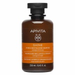 APIVITA SHAMPOO SHINE REVITALIZING Σαμπουάν Λάμψης & Αναζωογόνησης με Πορτοκάλι & Μέλι