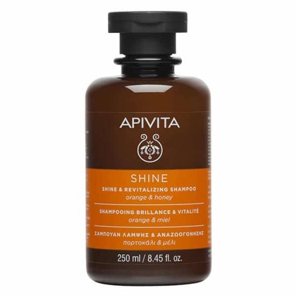 APIVITA SHAMPOO SHINE REVITALIZING Σαμπουάν Λάμψης & Αναζωογόνησης με Πορτοκάλι & Μέλι