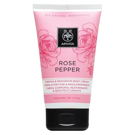APIVITA FIRMING RESHAPING ROSE PEPPER BODY CREAM κρέμα σύσφιγξης & αναδιαμόρφωσης