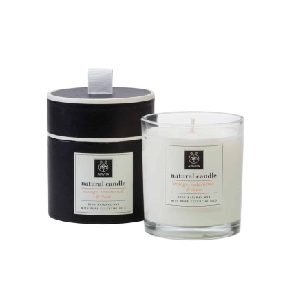 APIVITA NATURAL CANDLE φυσικό αρωματικό κερί πορτοκάλι 235gr