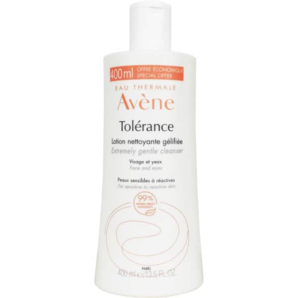 avene-tolerance-400ml AVENE Tolerance Extremely Gentle Cleanser Face & Eyes Λοσιόν καθαρισμού και ντεμακιγιάζ 400ml - Image 1