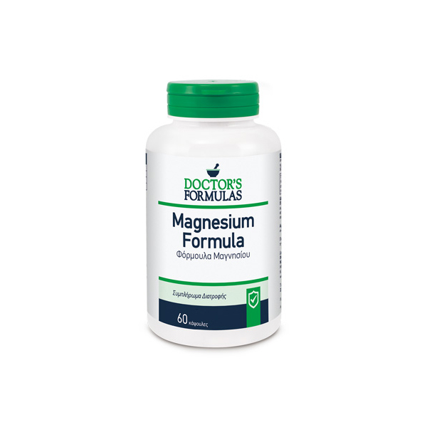 doctors-formula-magnesium-formula-60caps DOCTOR'S FORMULAS Magnesium Formula 60 Κάψουλες - Image 1