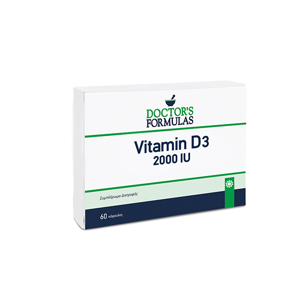 doctors-formula-vitamin-d3-2000iu-60caps DOCTOR'S FORMULAS Vitamin D3 2000iu 60 Caps - Image 1