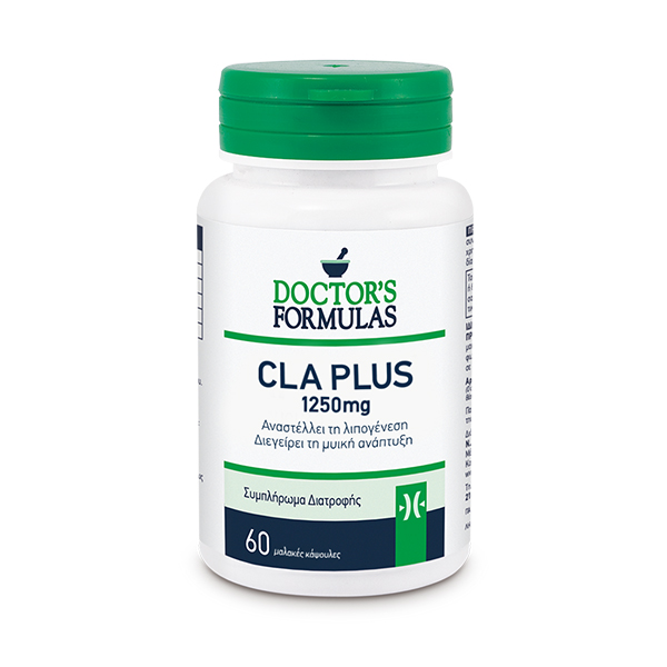doctors-formulas-cla-plus-1250mg-60caps DOCTOR'S FORMULAS CLA Plus 1250mg 60 κάψουλες - Image 1