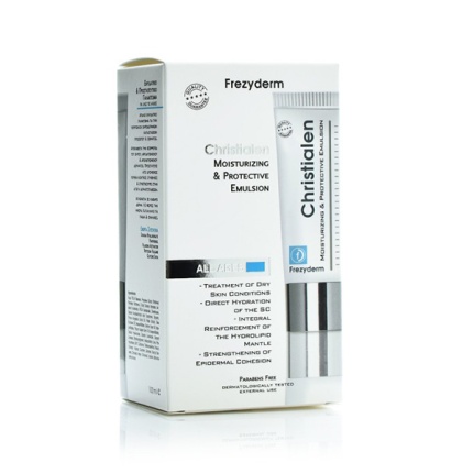 FREZYDERM Christialen Emulsion, Eνυδατικό γαλάκτωμα προσώπου & σώματος για ξηρό δέρμα 100ml