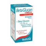 HEALTH AID BETA GLUCAN complex 30caps vegan