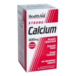 HEALTH AID CALCIUM μασώμενο 600mg 60tabs