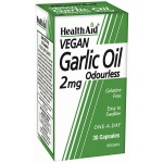 HEALTH AID GARLIC OIL έλαιο σκόρδου  30caps