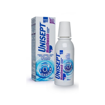 INTERMED Unisept Mouthwash Στοματικό Διάλυμα 250ML