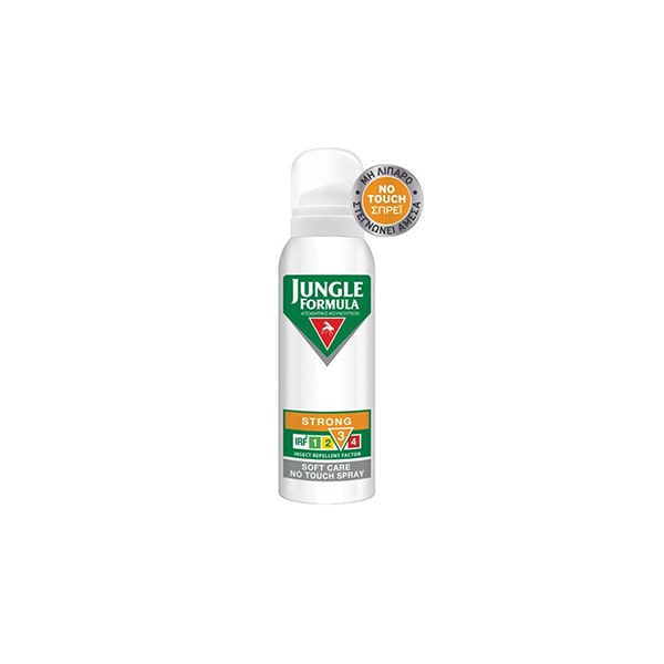 jungle-spray-min JUNGLE FORMULA Strong Soft Care No Touch Αντικουνουπικό Σπρέι 125ml