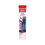 LANES Iron & Vitamin C, cherry flavour 20 αναβράζοντα δισκία
